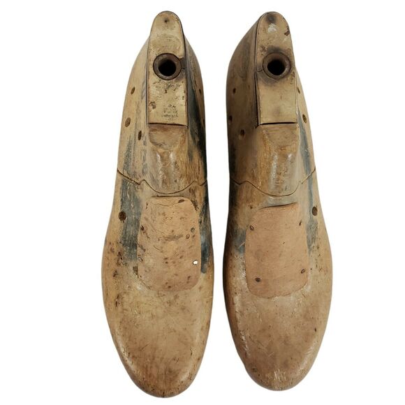 Slide O Matic Adult Wooden Cobbler Molds Early 1900s Sculpture MCM Home Decor - Picture 1 of 11